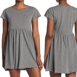 Grey Babydoll T Dress, Size small.